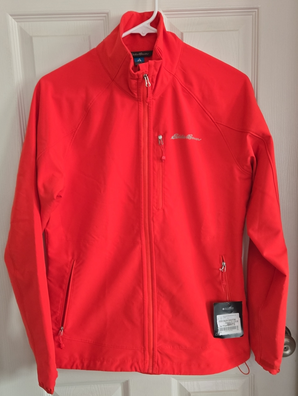 Eddie Bauer Women’s Bright Red Performance Softshell Jacket